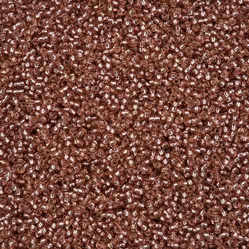 11/0 Preciosa Seed Beads Silver Lined Lavender Solgel