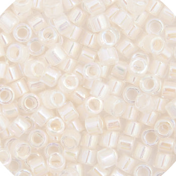 Delica 11/0 RD #0052 Off White AB 5.2g Vial