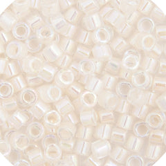 Delica 11/0 RD #0052 Off White AB 5.2g Vial