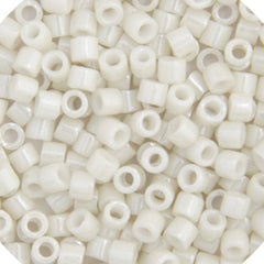 Delica 11/0 RD #0211 Alabaster Glazed Luster 5.2g Vial