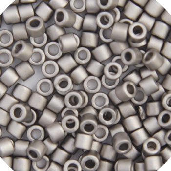 Delica 11/0 RD #0321 Silver Matte Metallic 5.2g Vial