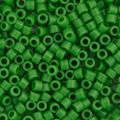 Delica 11/0 RD #0724 Green Pea Opaque 5.2g Vial