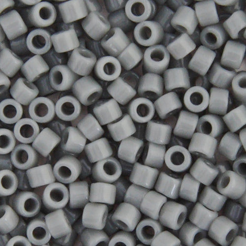 Delica 11/0 RD #0731 Grey Opaque 5.2g Vial