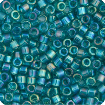 Delica 11/0 RD #1248 Caribbean Transparent AB 5.2g Vial