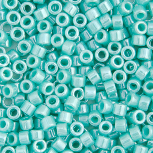 Delica 11/0 RD #1567 Seagreen Opaque Luster 5.2g Vial