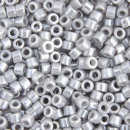 Delica 11/0 RD #1570 Grey Ghost Opaque Luster 5.2g Vial