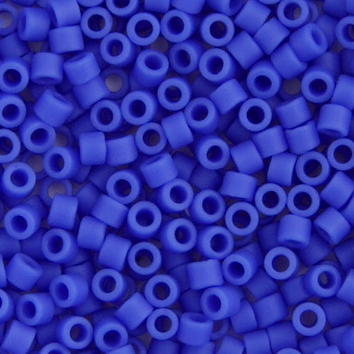 Delica 11/0 RD #1588 Blue Cyan Opaque Matte 5.2g Vial