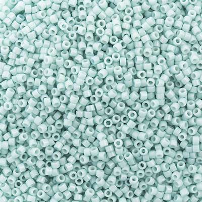 Delica 11/0 RD #2356 Duracoat Opaque Dyed Aqua Ice 5.2g Vial