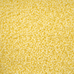 Delica 11/0 RD #2101 Duracoat Opaque Light Lemon Ice 5.2g Vial