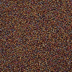 15/0 Miyuki Seed Bead Topaz Transparent AB #0257