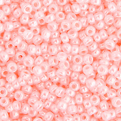 15/0 Miyuki Seed Bead Light Crystal Pink #0517