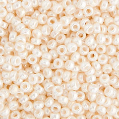 15/0 Miyuki Seed Beads Antique Ivory Pearl Ceylon #0592
