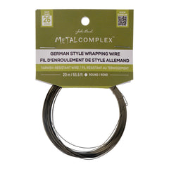 Metal Complex German Style Wire – No-Tarnish Round 26GA (0.41mm)