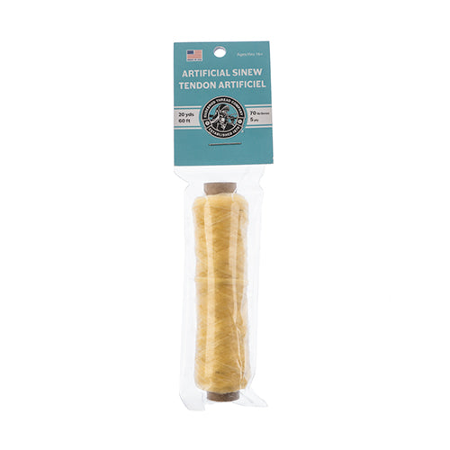 Gudebrod Sinew Bobbin – Honey 5-Ply (60 ft / 20 yd)