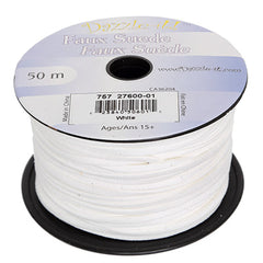 Faux Suede Lacing – 2.7mm – Multiple Colours – 50m Spool