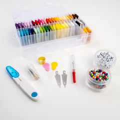 Embroidery Kit – Thread / Tools / Beads – John Bead