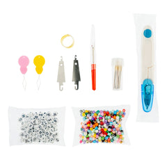 Embroidery Kit – Thread / Tools / Beads – John Bead