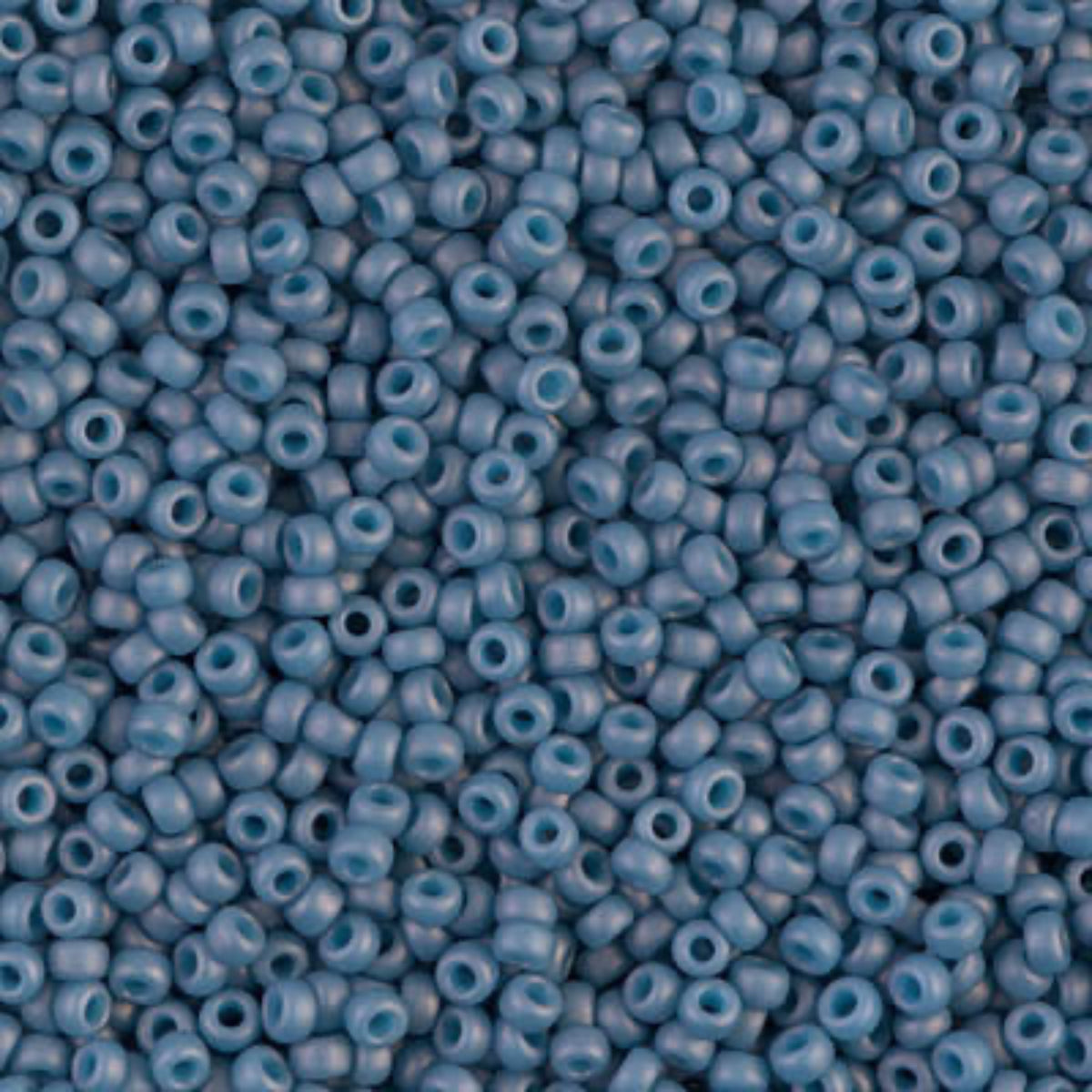 11/0 Miyuki Seed Beads Light Denim Opaque Matte Luster #2038