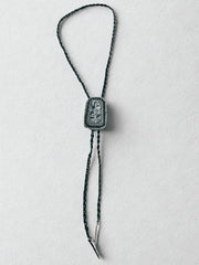 Silas - Abalone & Leather Bolo