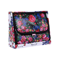 Floral Design Cosmetic Bag – Multi (1pc)