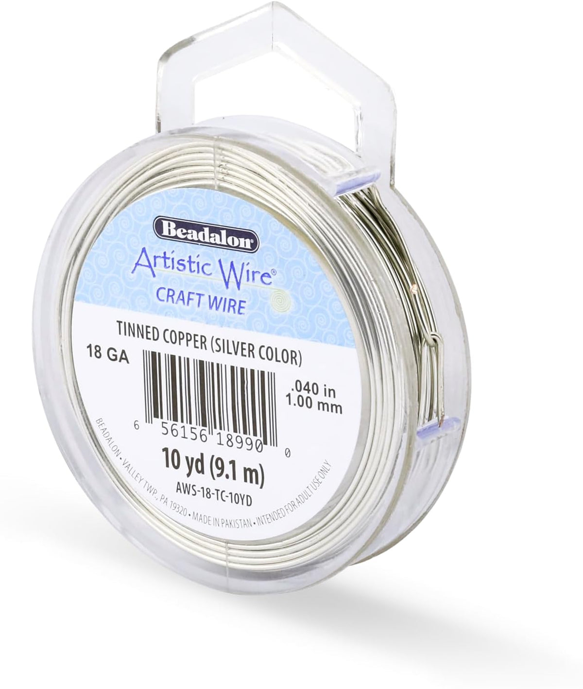 Art Wire 18 Gauge Tinned Copper 10 Yd