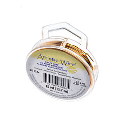 Art Wire 20 Gauge Tarnish Resistant Brass 15 Yd