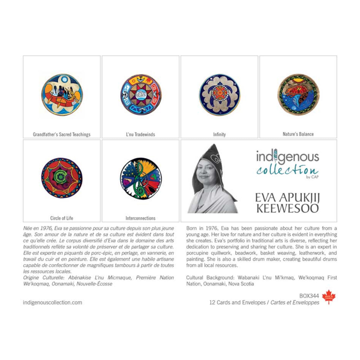 Note Cards - Eva Apukjij Keewesoo