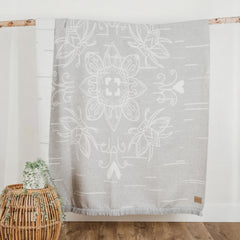 Birch Bark Reversible Blanket