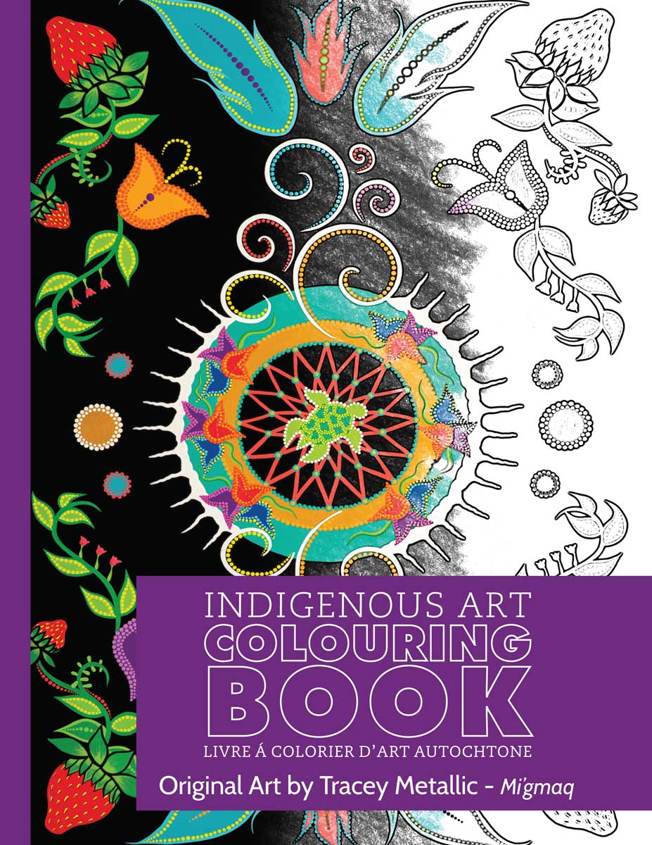 Indigenous Art Colouring Book – Tracey Metallic