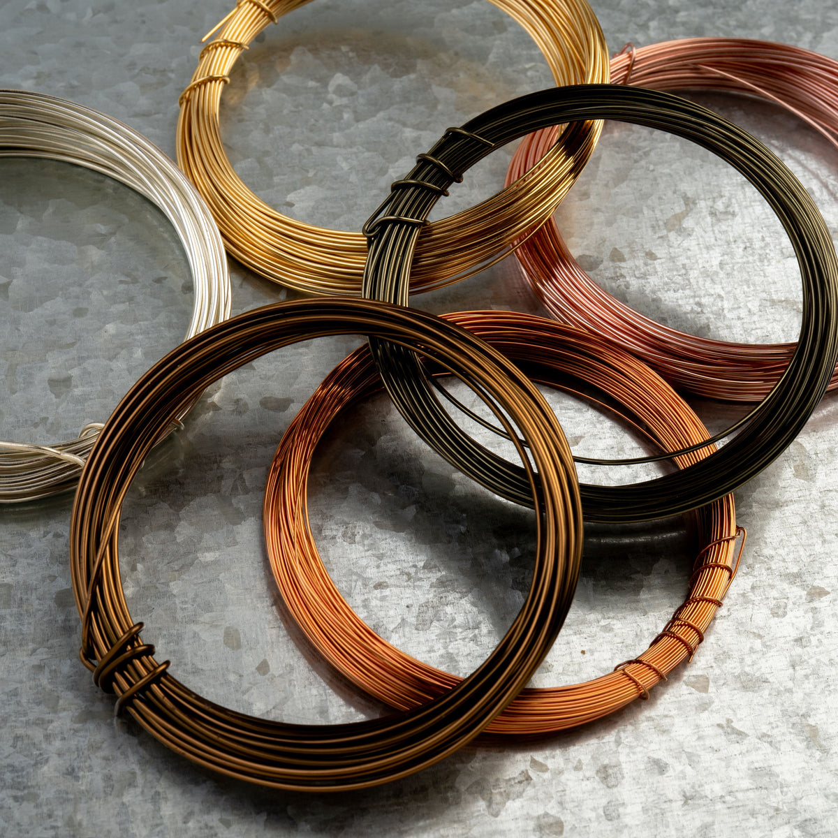 Metal Complex German Style Wire – No-Tarnish Round 18GA (1.02mm)