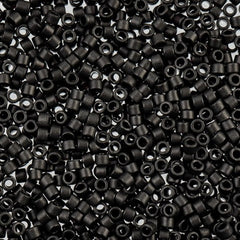 Delica 11/0 RD #0310 Black Matte 50g Bag Wholesale