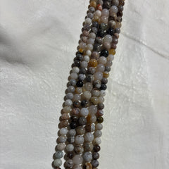 Bamboo Leaf Agate beads 6mm