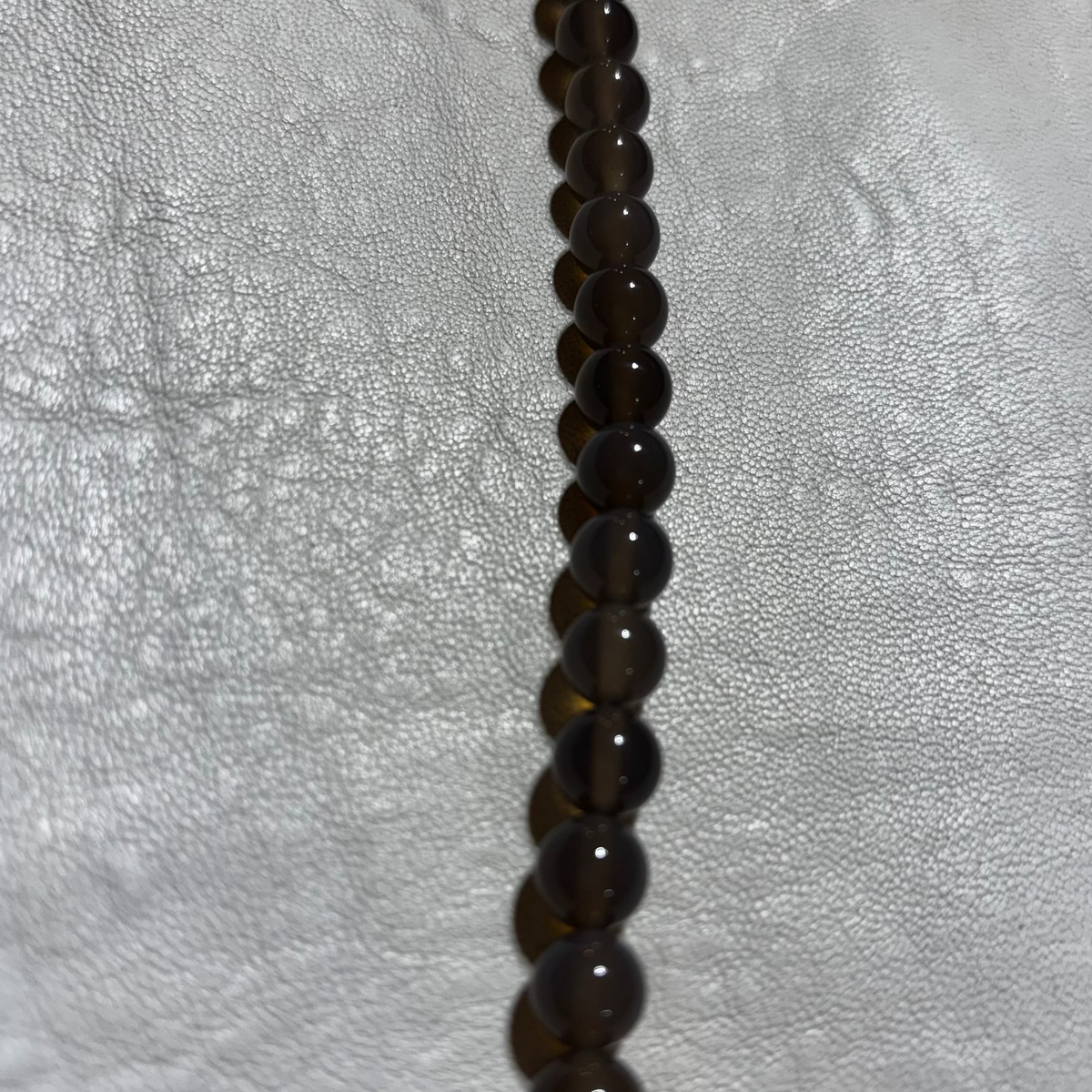 Grey Agate beads 8mm