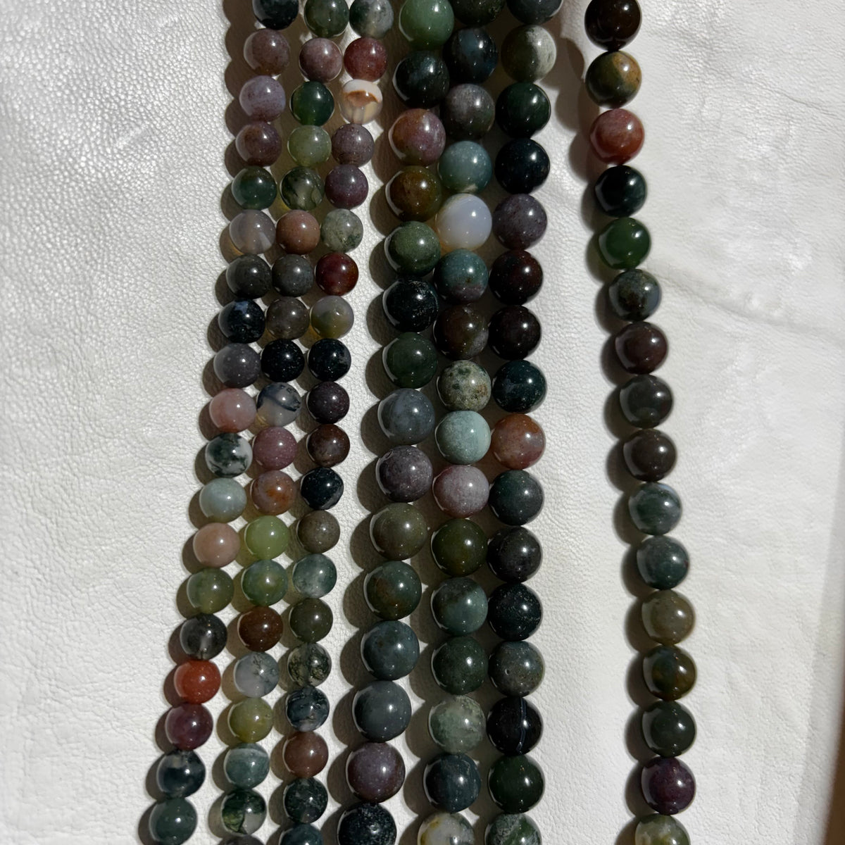 Indian Agate beads 8mm