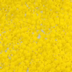 Delica 11/0 RD #0721 Yellow Opaque 50g Bag Wholesale