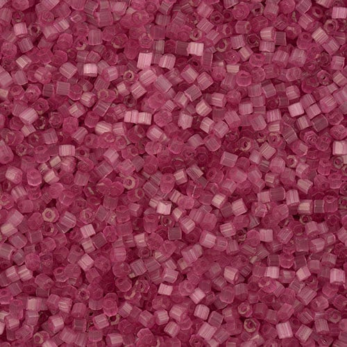 10/0 2-Cut Preciosa Beads Satin Bubble Gum Pink Solgel, 13g Vial
