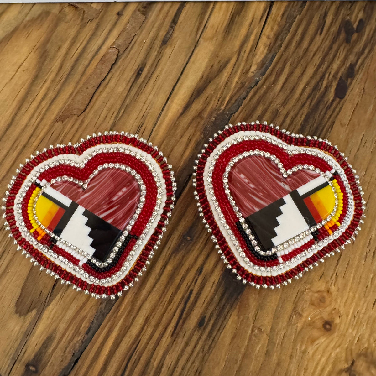 Nora Labillois - Big Hearts Earrings