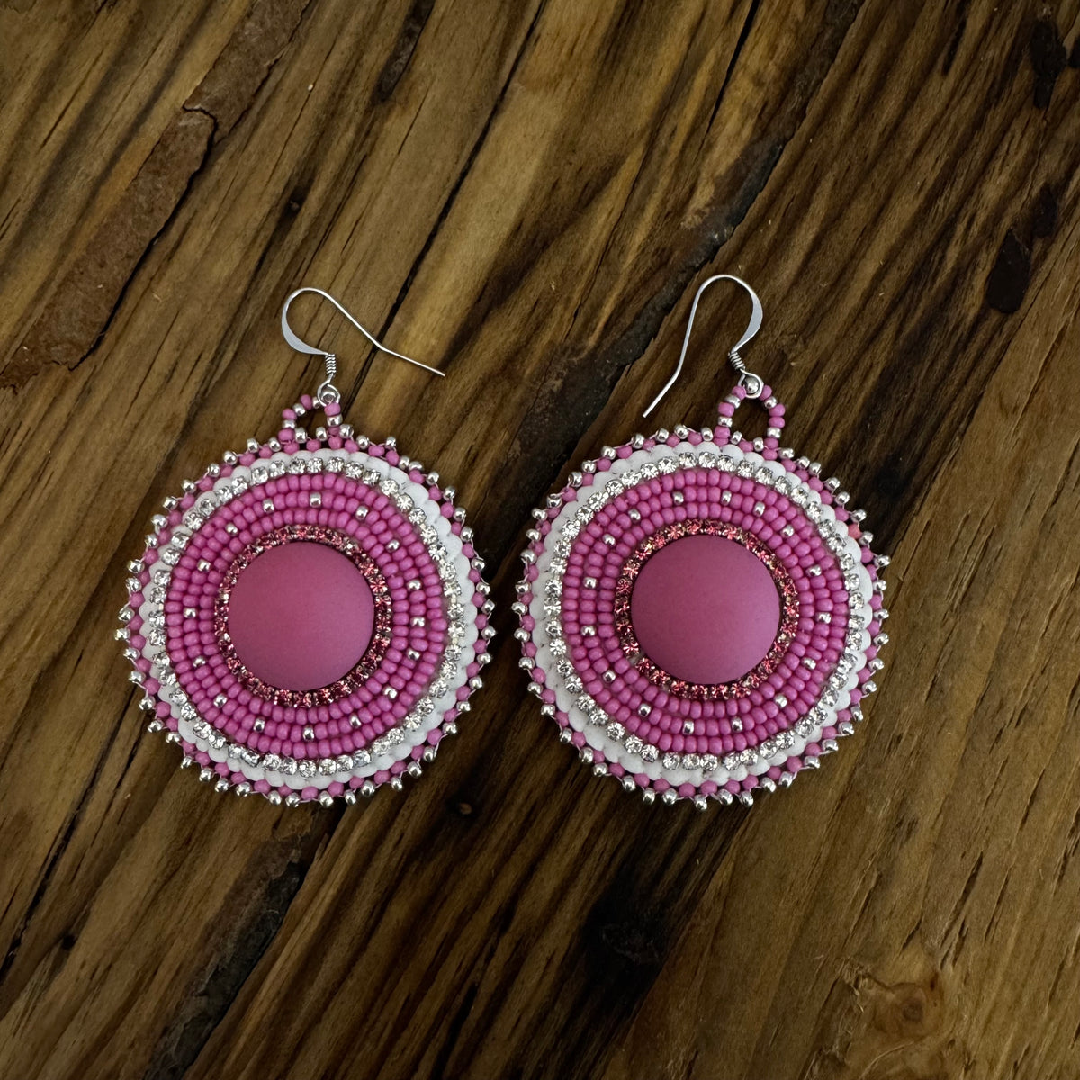 Nora Labillois - Earrings Pink Pearly