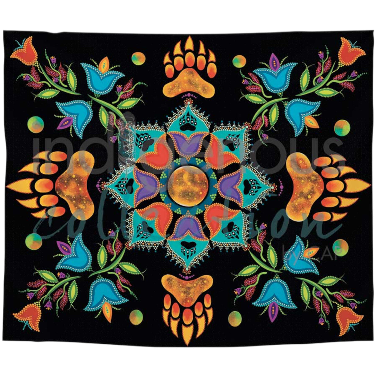 Fleece Blanket - Revelation by Tracey Metallic