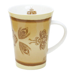 Porcelain Mug with Birch Biting Art – Bee-Lieve by Pat Bruderer