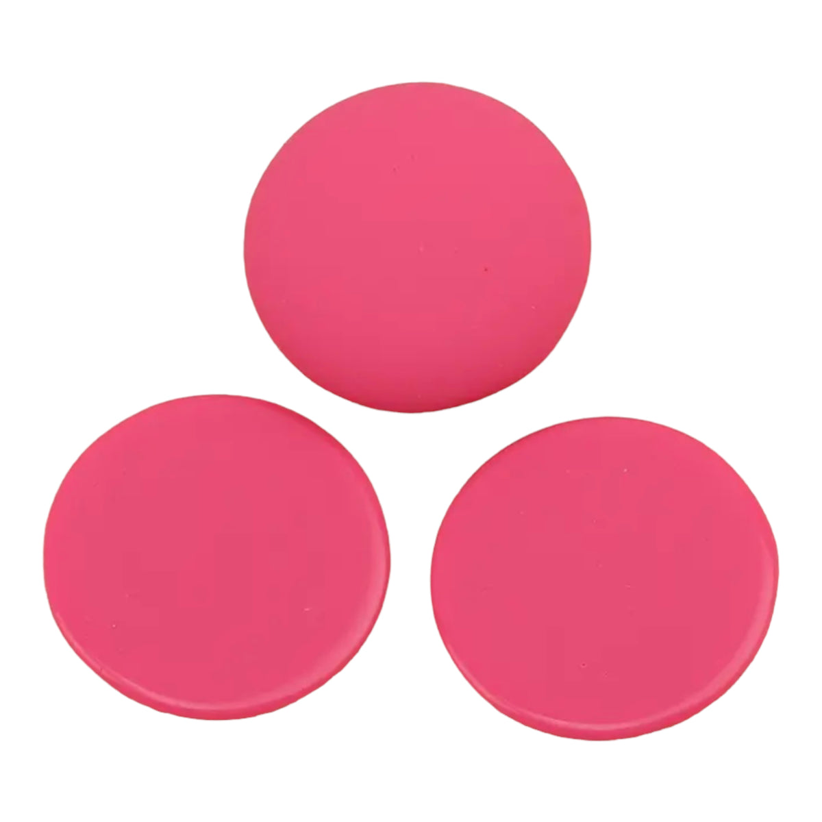 24mm Mixed Matte, Round Dome, Glue On Resin Gems, Sold in Pairs, See Dropdown