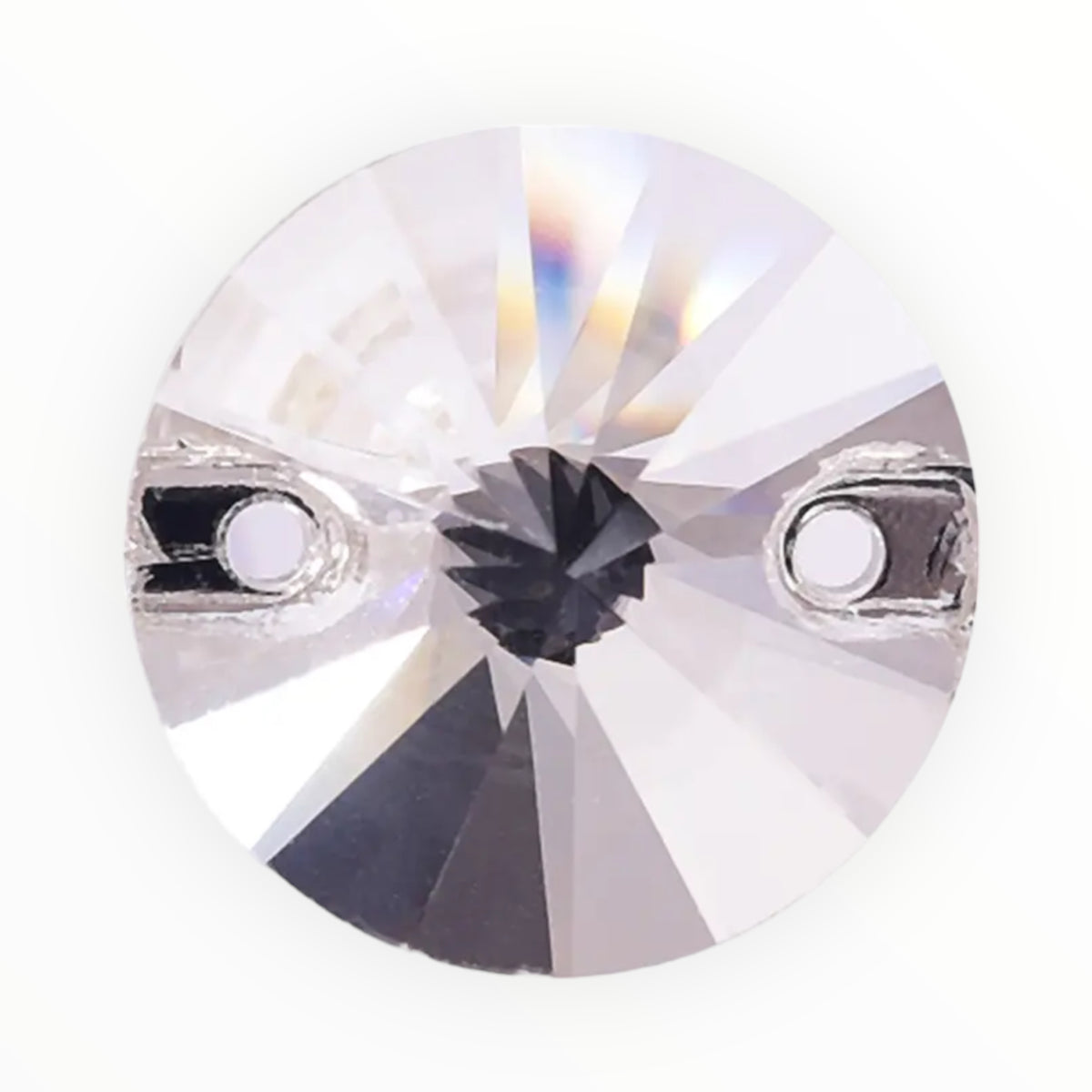 12mm Crystal Round AAAAA Glass Crystal, Sew On Gems, Sold in Pairs