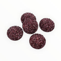 20mm Druzy Dome Cabochon, Multiple Colours