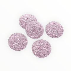 20mm Druzy Dome Cabochon, Multiple Colours