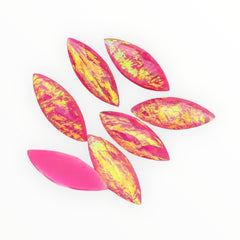 12×31mm Resin Navette (Horse Eye) – Sold in Pairs