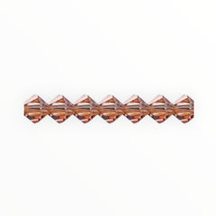 6mm Preciosa Czech Crystal Bead Crystal Capri Gold