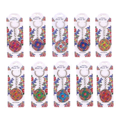 Floral Design Key Chains – Assorted (1pc)