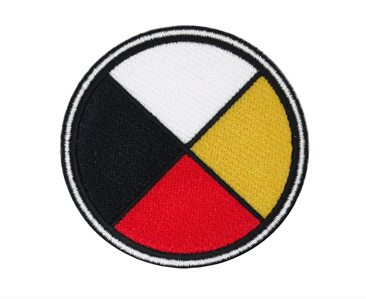 Medicine Wheel Iron-on Patch