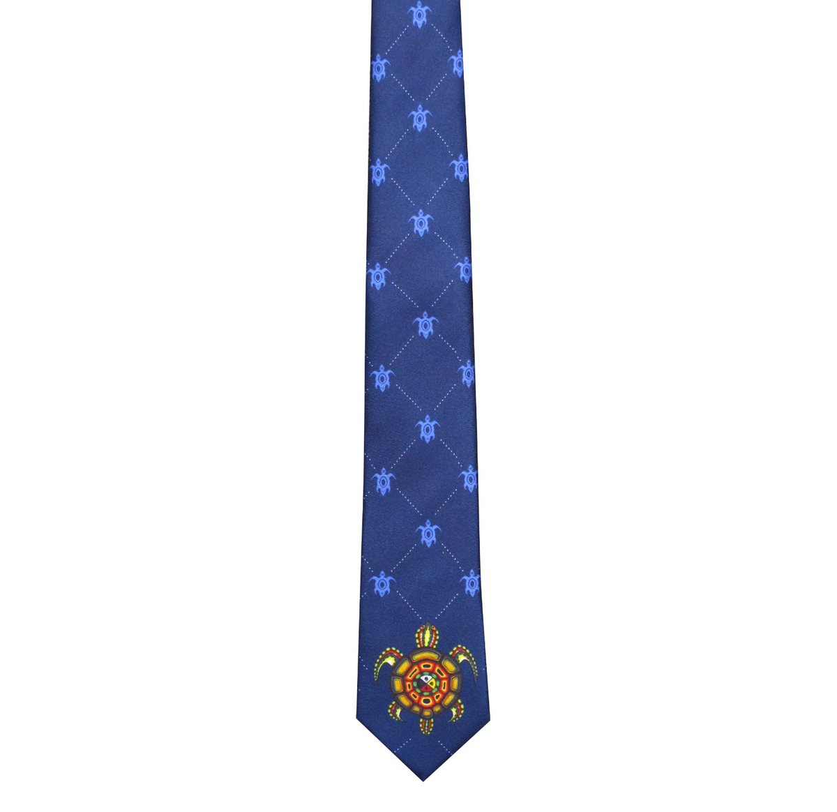 James Jacko Medicine Turtle Silk Tie