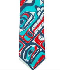 James Johnson Bentwood Box Artist Silk Tie